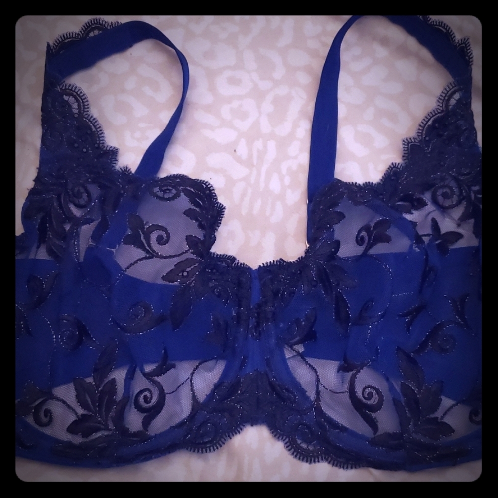 Rhinestone bra